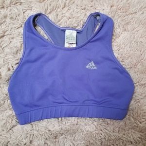 Adidas climate cool purple sports bra-Sz. M